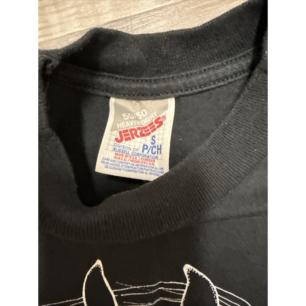 VTG 1996 Prairie Song T Shirt Equestrian‎ Music Black 50/50 Jerzees T-shirt Sz S - Picture 4 of 7